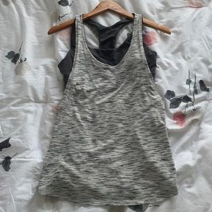 Lululemon On Track Tank Sports Bra Two in One